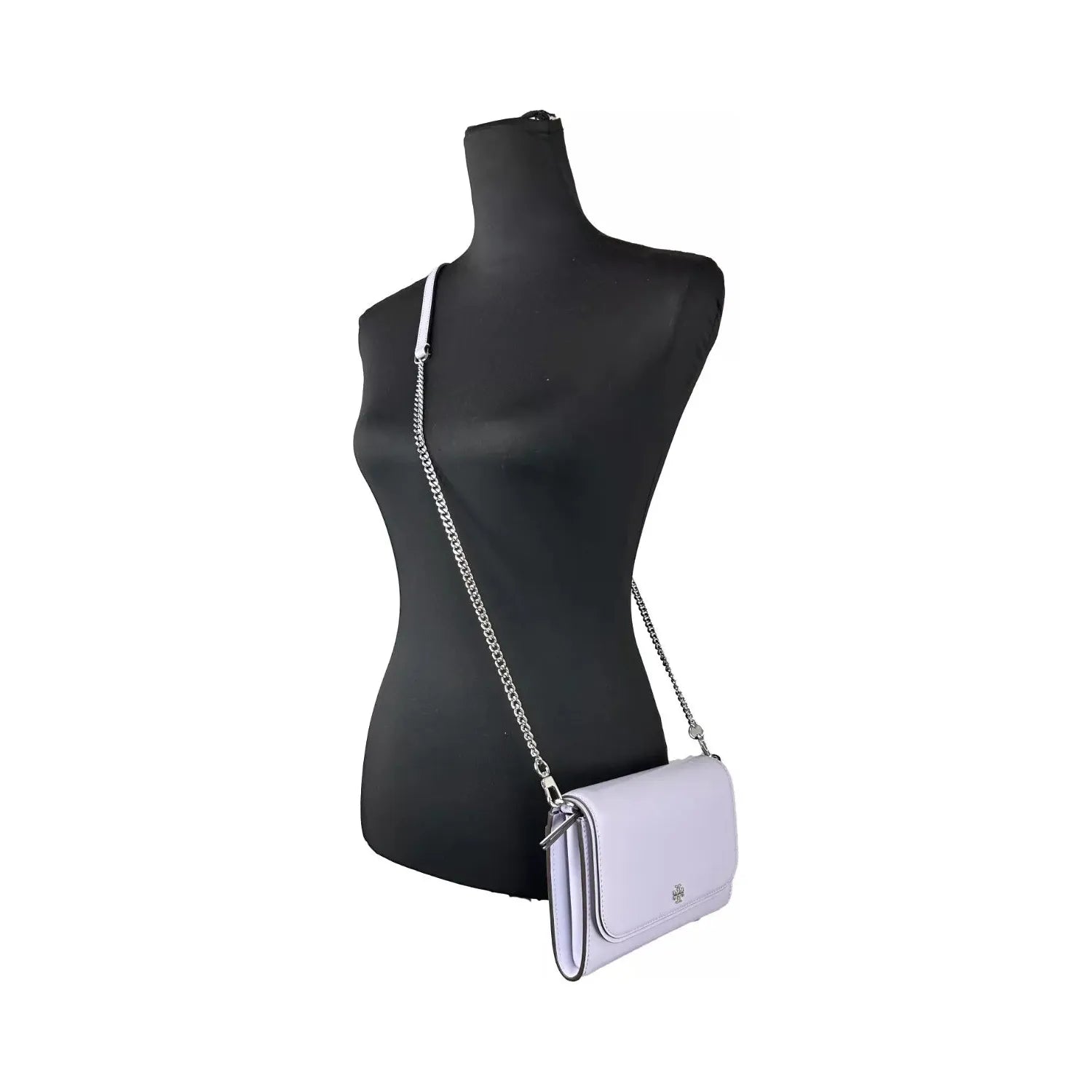 Front view with bag zipped and handles upright.