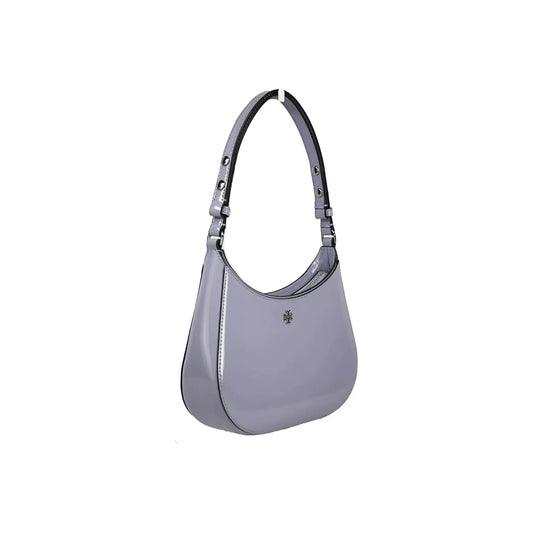 Tory Burch Patent Emerson Small Shoulder Bag Purse Violet 43871
