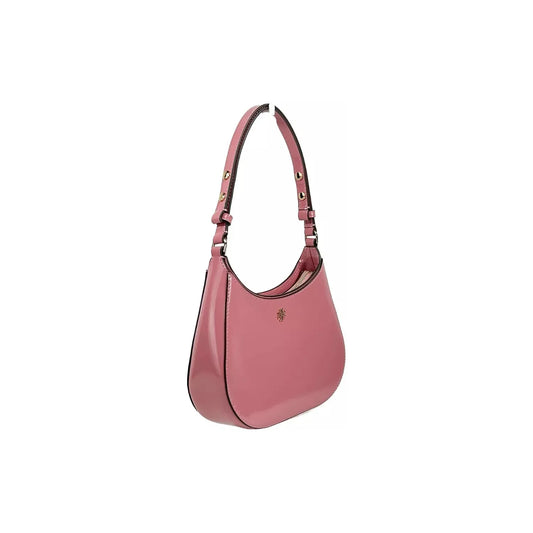 Tory Burch Patent Emerson Small Shoulder Bag Purse Pink 47049