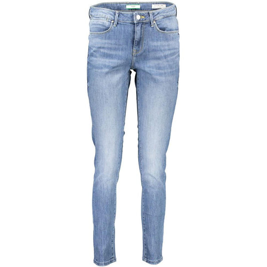 Guess Jeans Light Blue Cotton Women Jeans GU-1016-W26 | L30