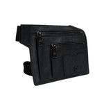 Dolce & Gabbana Black Calfskin Leather Messenger Crossbody Bag BAG4289