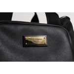 Dolce & Gabbana Black Shoulder Strap Pet Carry Logo Plaque Bag BAG4305