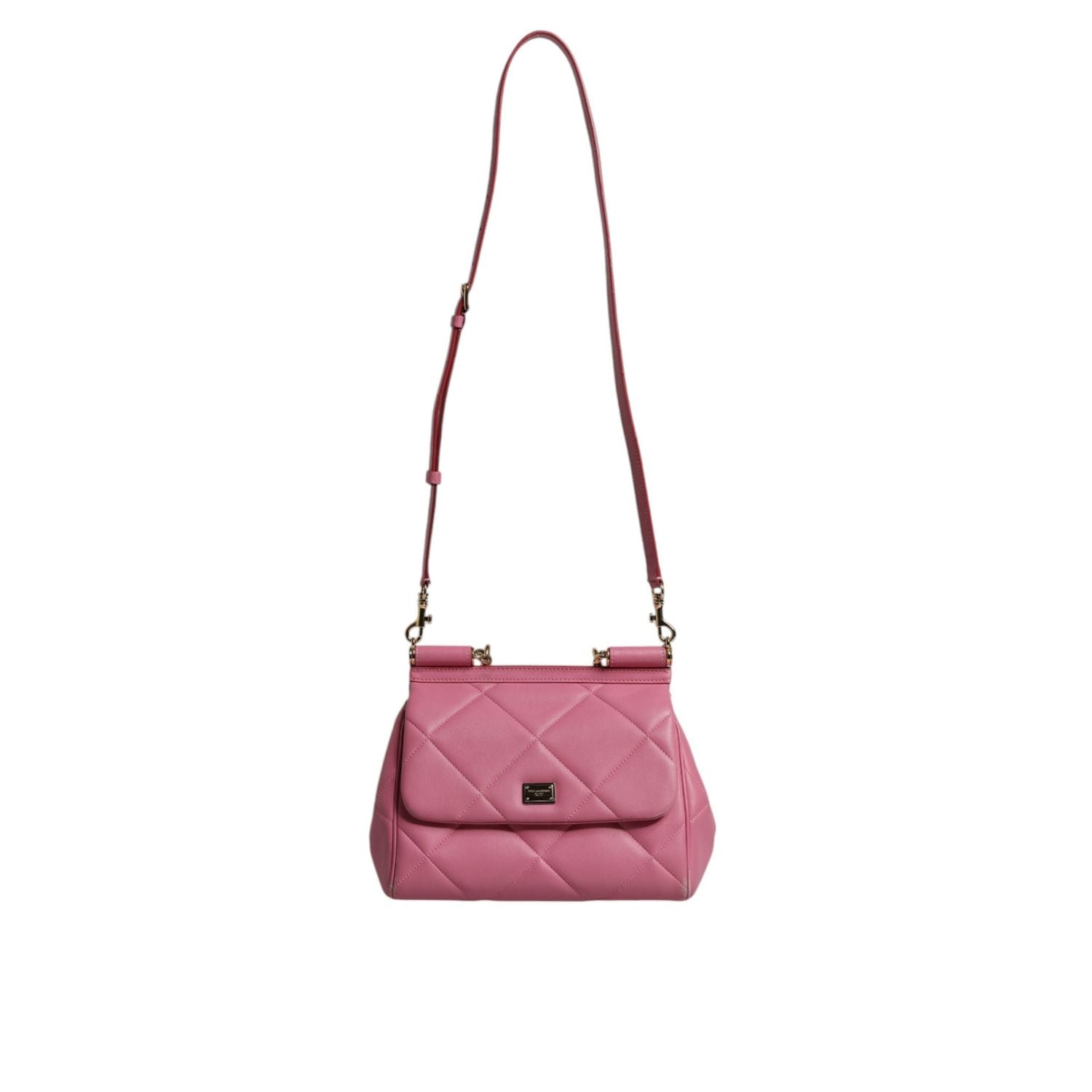 Front view with bag zipped and handles upright.