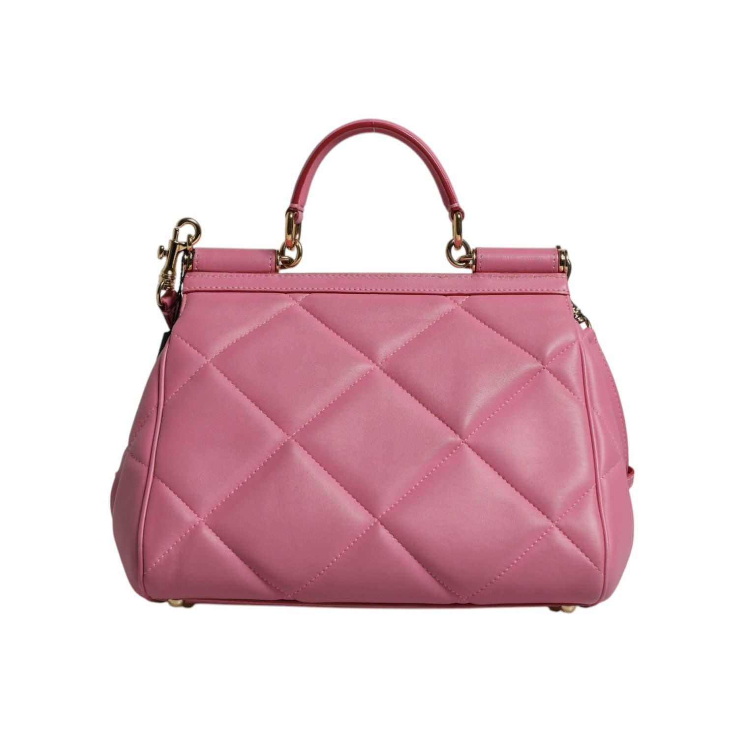 Front view with bag zipped and handles upright.