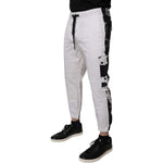 Dolce & Gabbana White Cotton Cargo Jogger Sweatpants Pants PAN75232-44