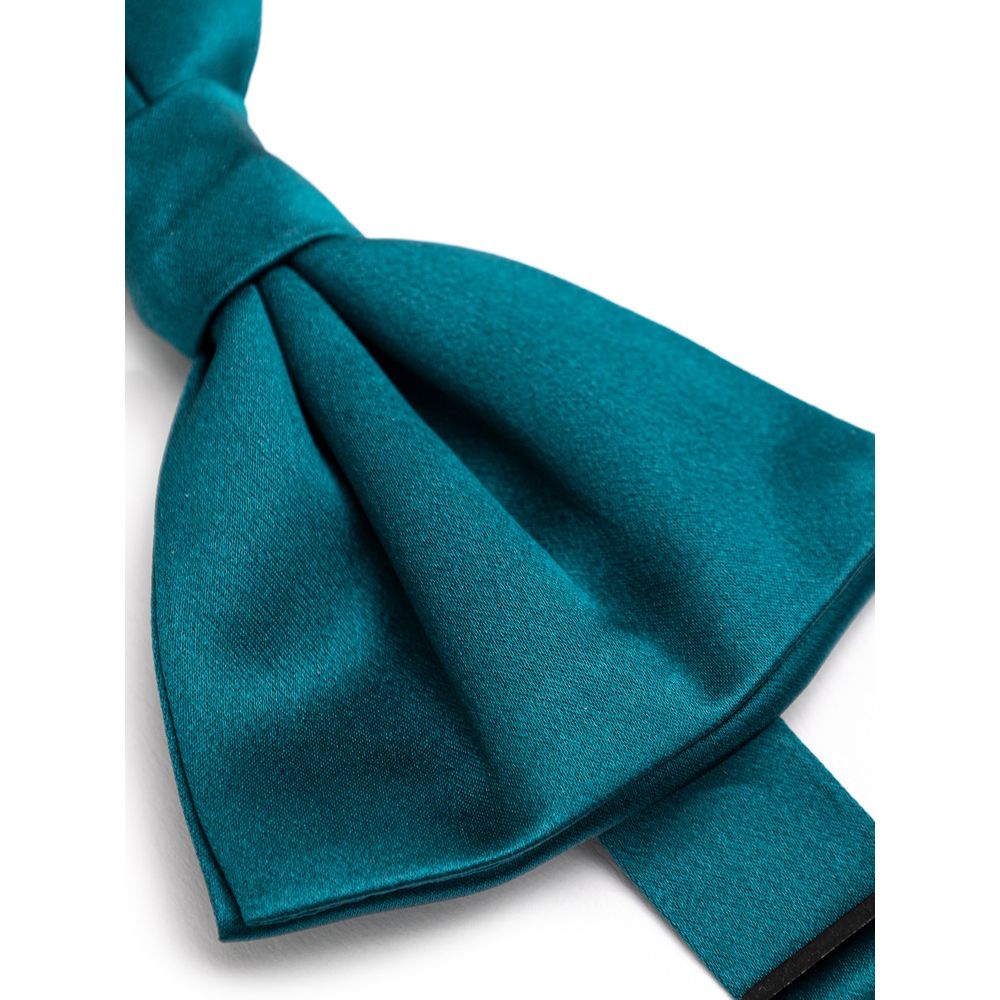 Dolce & Gabbana Green Silk Bowtie