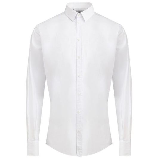 Dolce & Gabbana White Cotton Shirt DO-8313666-44