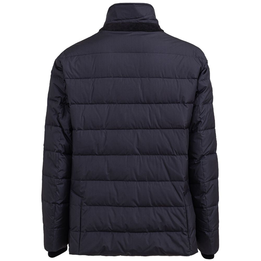 Dolce & Gabbana Blue Polyester Jackets & Coat DO-8339673-IT54 | XXL