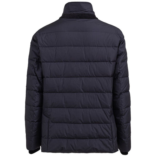 Dolce & Gabbana Blue Polyester Jackets & Coat DO-8339673-IT54 | XXL