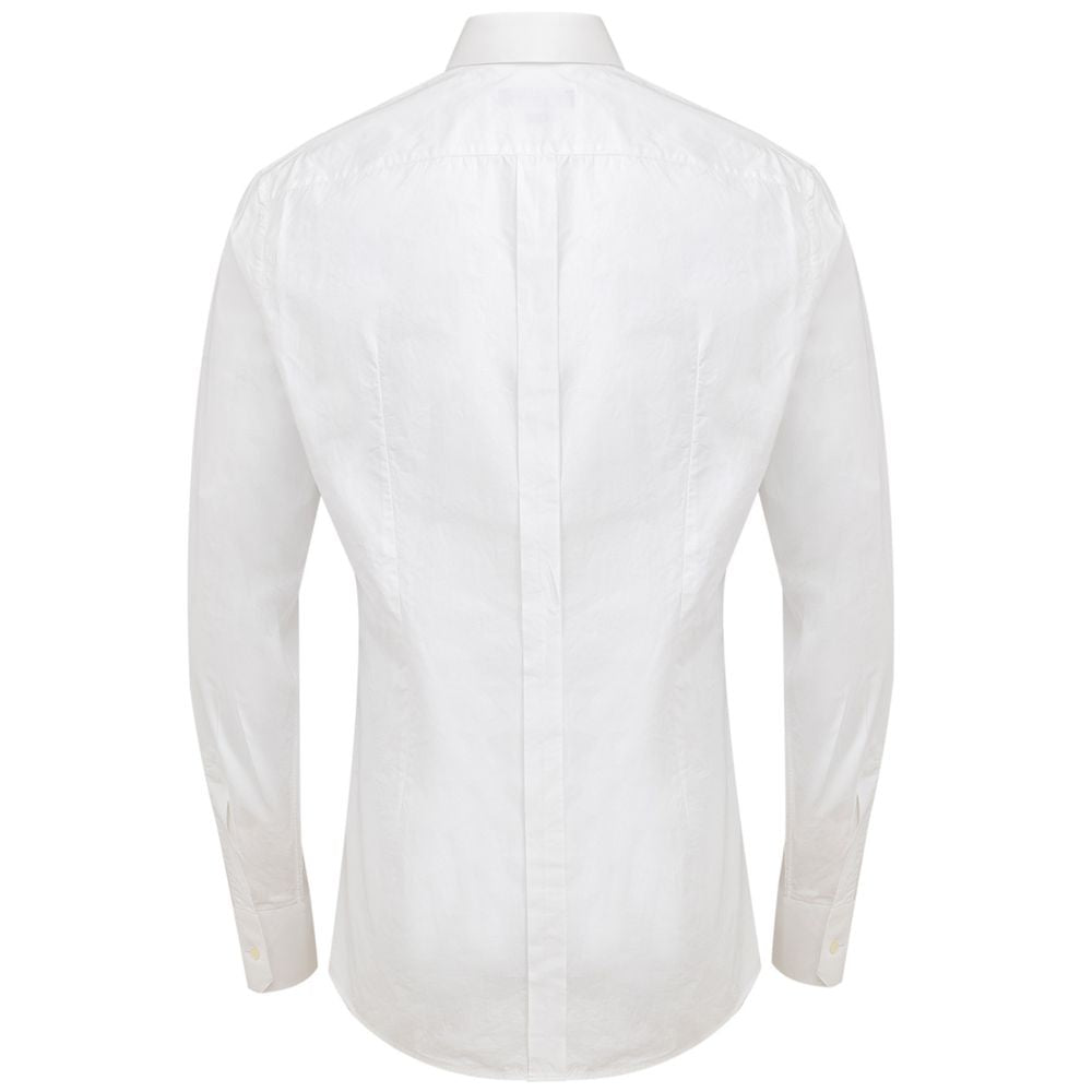 Dolce & Gabbana White Cotton Shirt DO-8317666-42