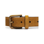 Dolce & Gabbana Brown Leather Belt DO-8229664-90 CM / 36 INCHES