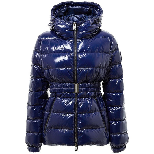 Herno Blue Polyamide Jackets & Coat HE-7492673-IT42|M