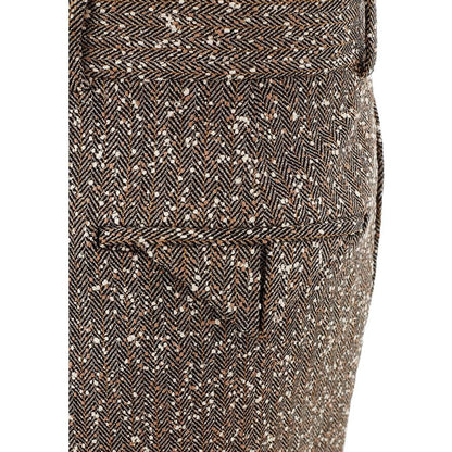 Bottega Veneta Multicolor Viscose Casual Pants