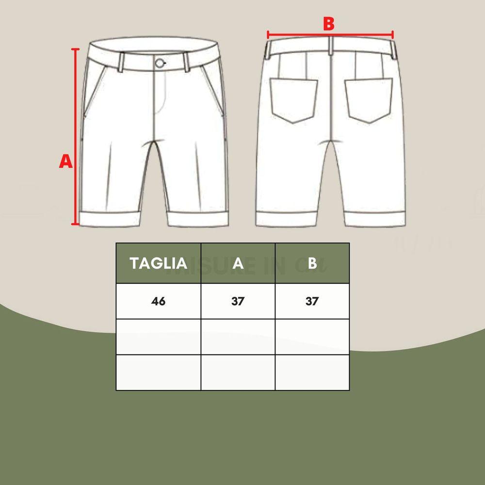 شورت سباحة أنيق من البوليستر باللون الأبيض من إمبوريو أرماني