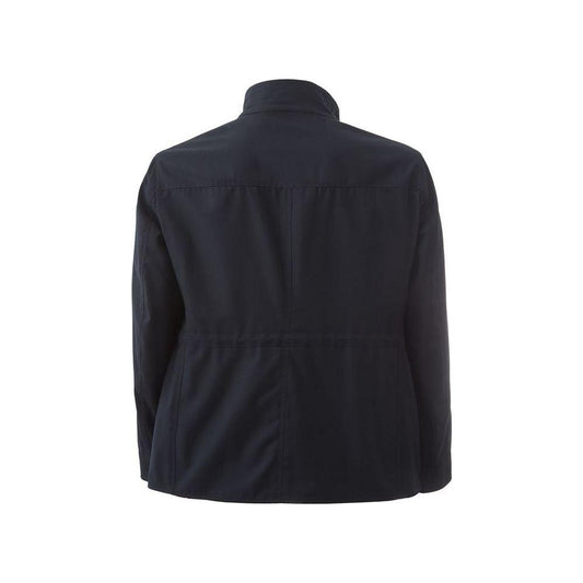 Lardini Elegant Wool Blend Men's Jacket Lardini Dark Slate Gray