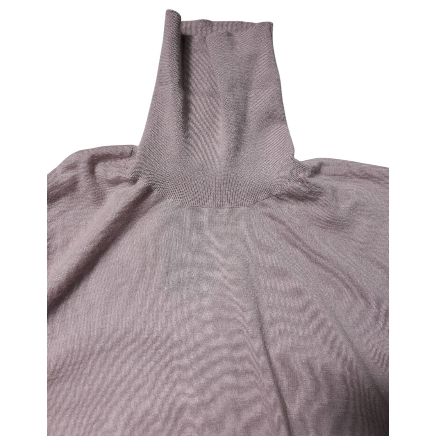 Dolce & Gabbana Brown Cashmere Turtleneck Pullover Sweater