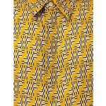 Fendi Yellow Silk Shortsleeve FE-8981669-IT41 | L