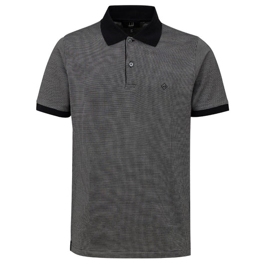 Dunhill Black Cotton Polo Shirt DU-9066676-M