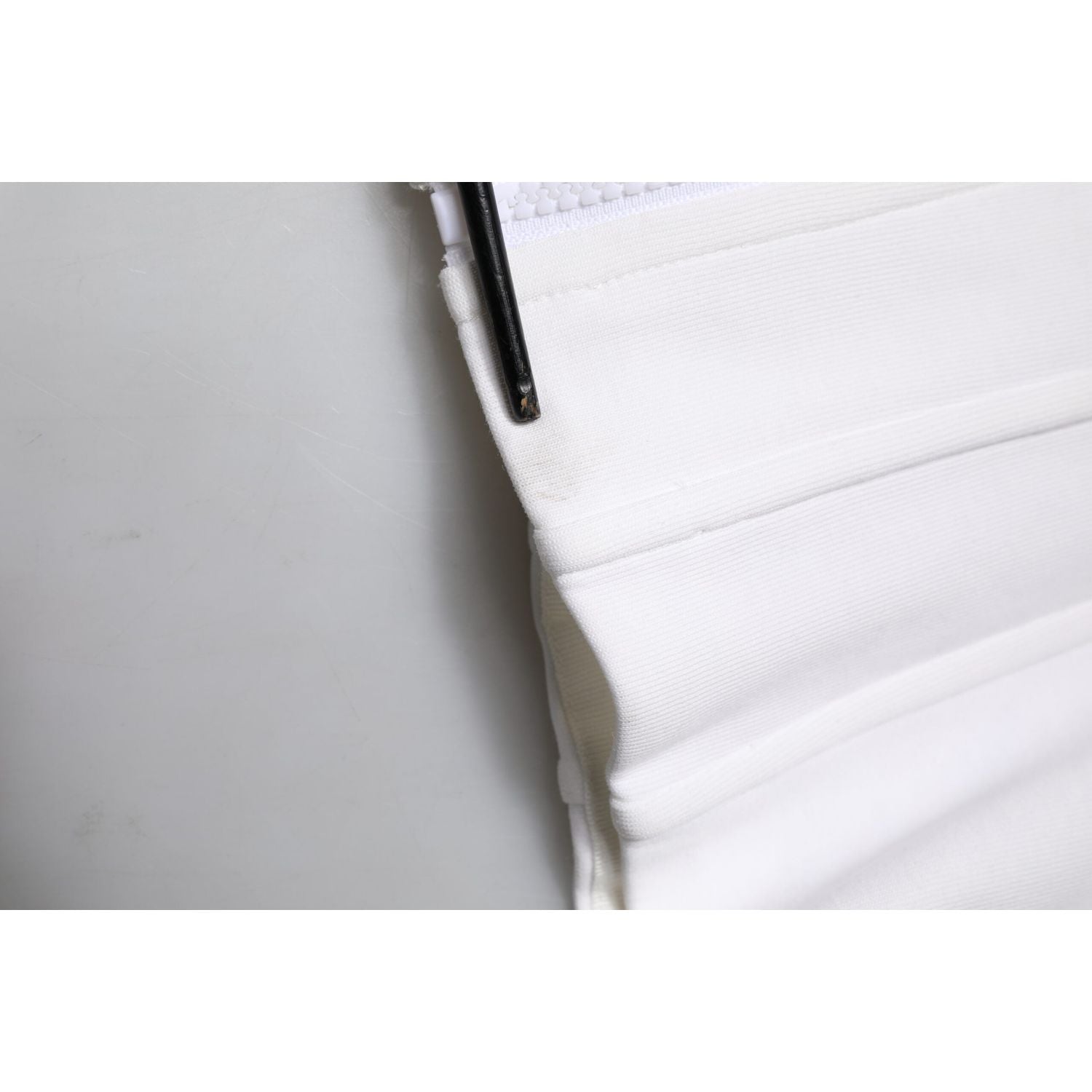 Dolce & Gabbana White Cotton Blend 3/4 Sleeves Blouse Top