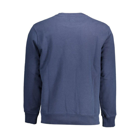 Levi's Blue Cotton Men Sweater LE-16120-XL