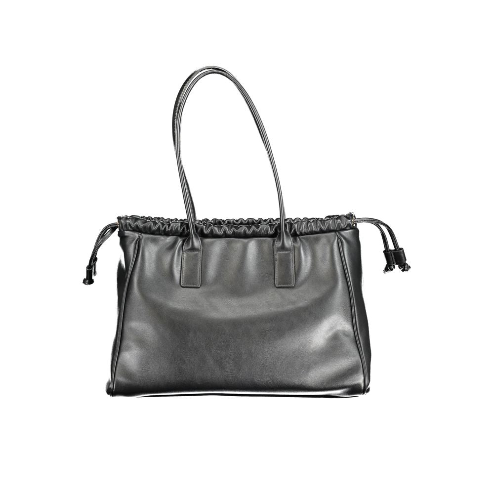 Mario Valentino Black Polyethylene Handbag VA-31039