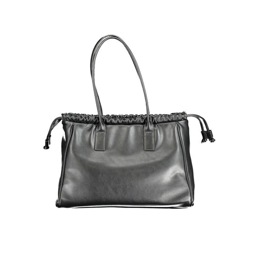 Mario Valentino Black Polyethylene Handbag VA-31039