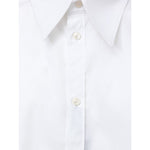 Dolce & Gabbana White Cotton Shirt DO-8790666-IT40 | M
