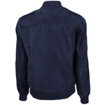 Emilio Romanelli Blue Calfskin Jacket EM-15264-IT54 | XXL