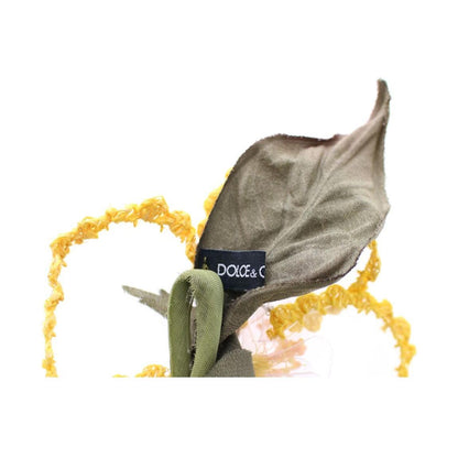 Dolce & Gabbana Floral Transparent HANDMADE Brooch