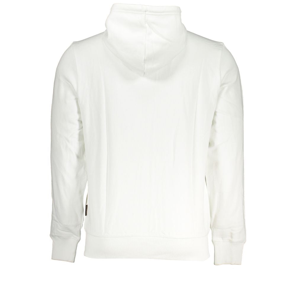 Napapijri White Cotton Sweatshirt