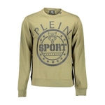 Plein Sport Green Cotton Men Sweater PL-9582-S