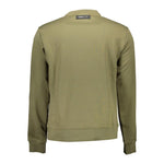 Plein Sport Green Cotton Men Sweater PL-9582-S