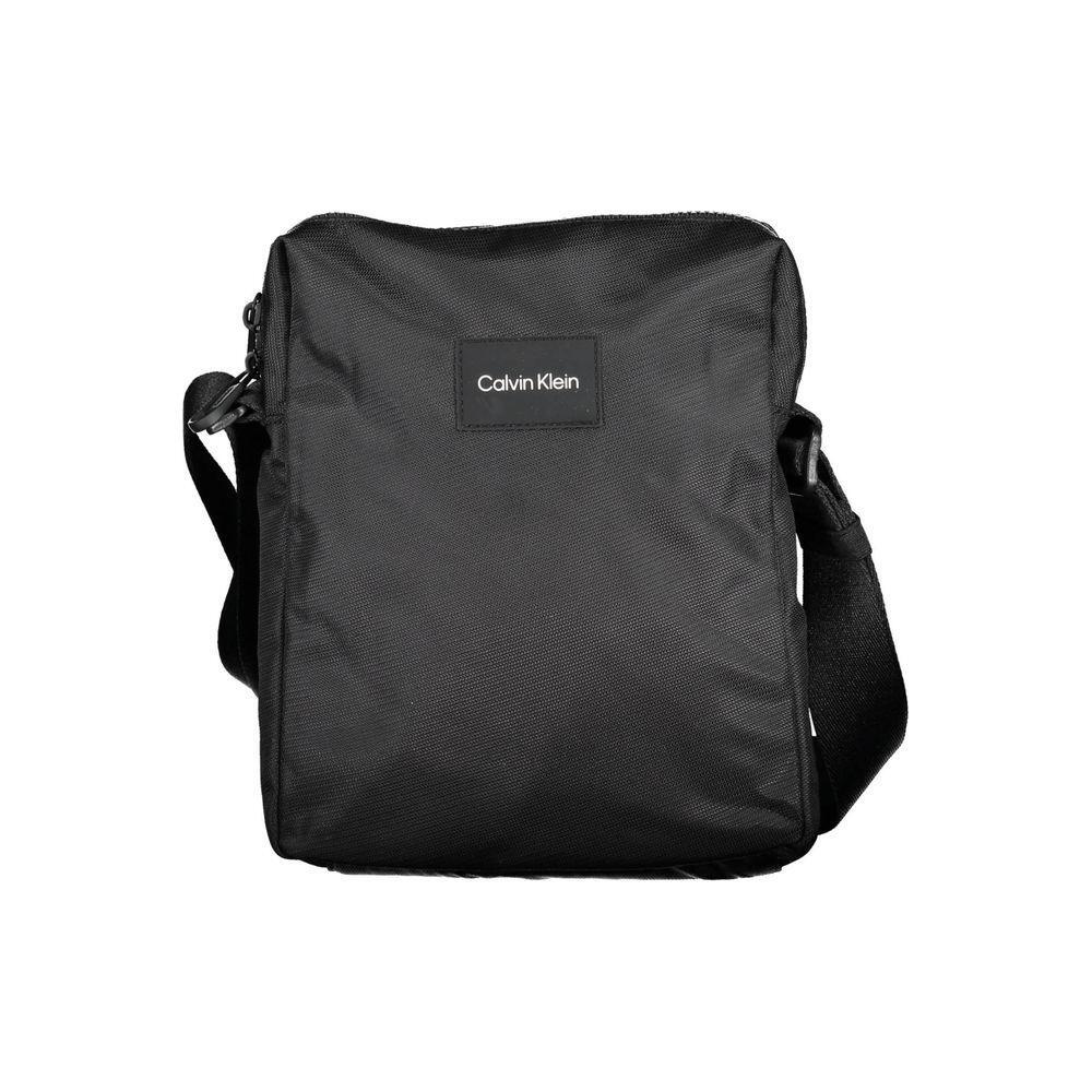 Calvin Klein "Black Polyester Mens Shoulder Bag" CA-21349