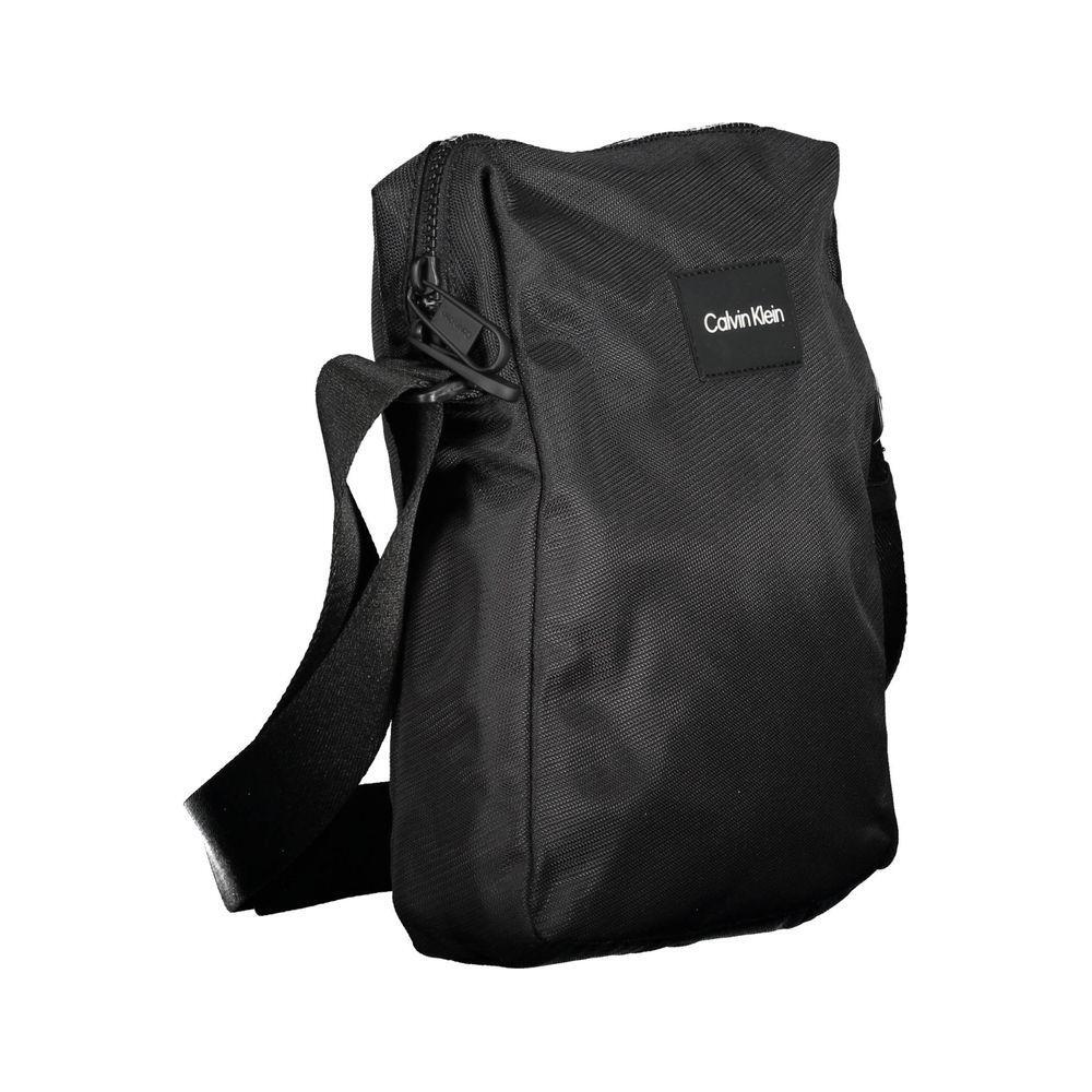 Calvin Klein "Black Polyester Mens Shoulder Bag" CA-21349
