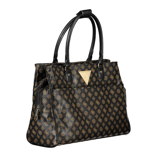 Guess Jeans Brown Polyethylene Handbag GU-23503