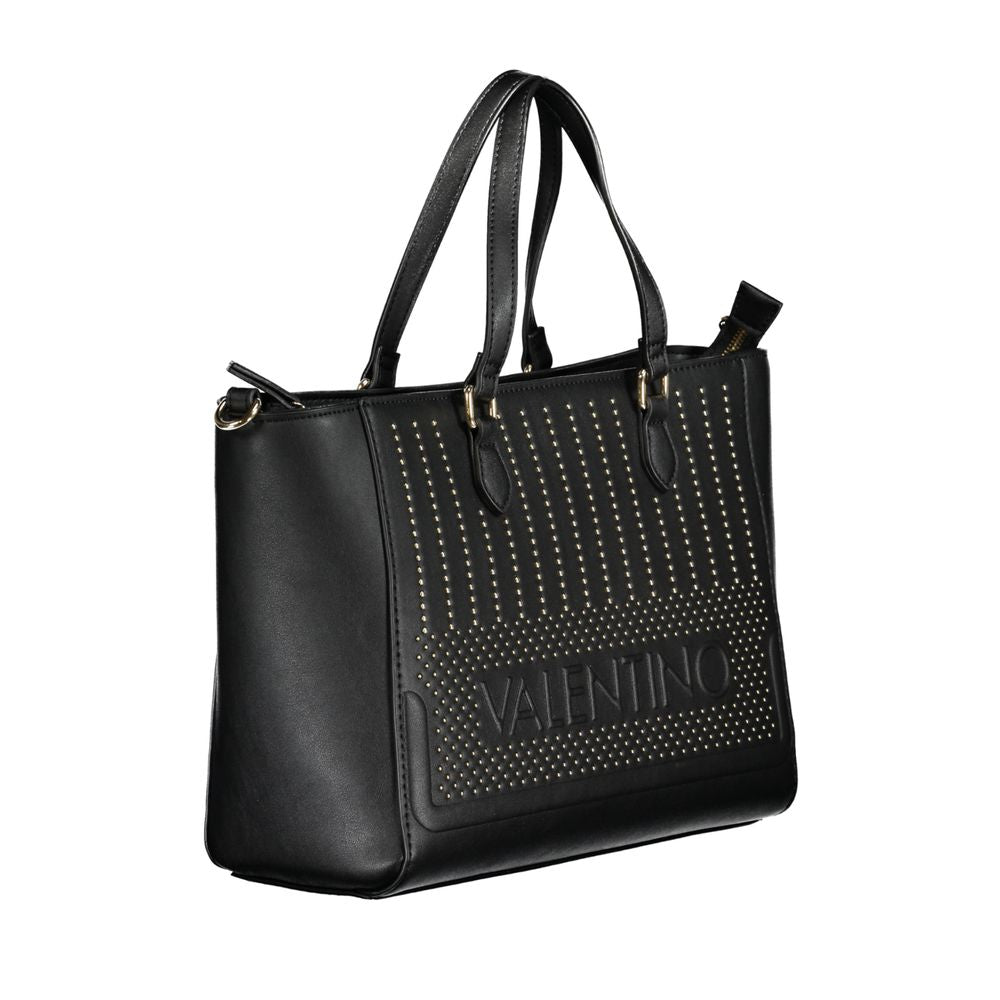 Mario Valentino Black Polyethylene Handbag VA-24265