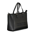 Mario Valentino Black Polyethylene Handbag VA-24265