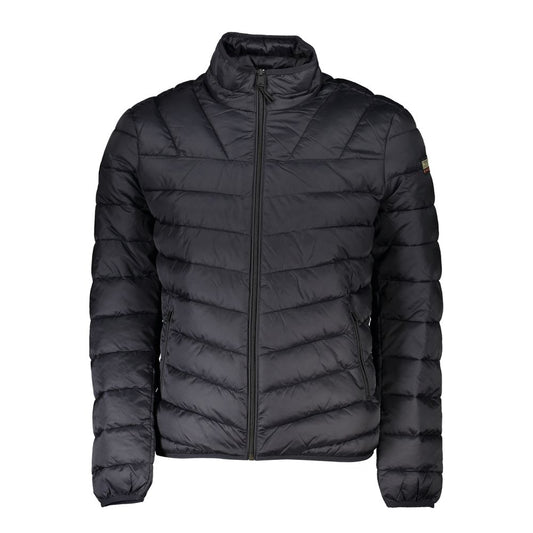 Napapijri Black Polyamide Men Jacket NA-25133-XXL