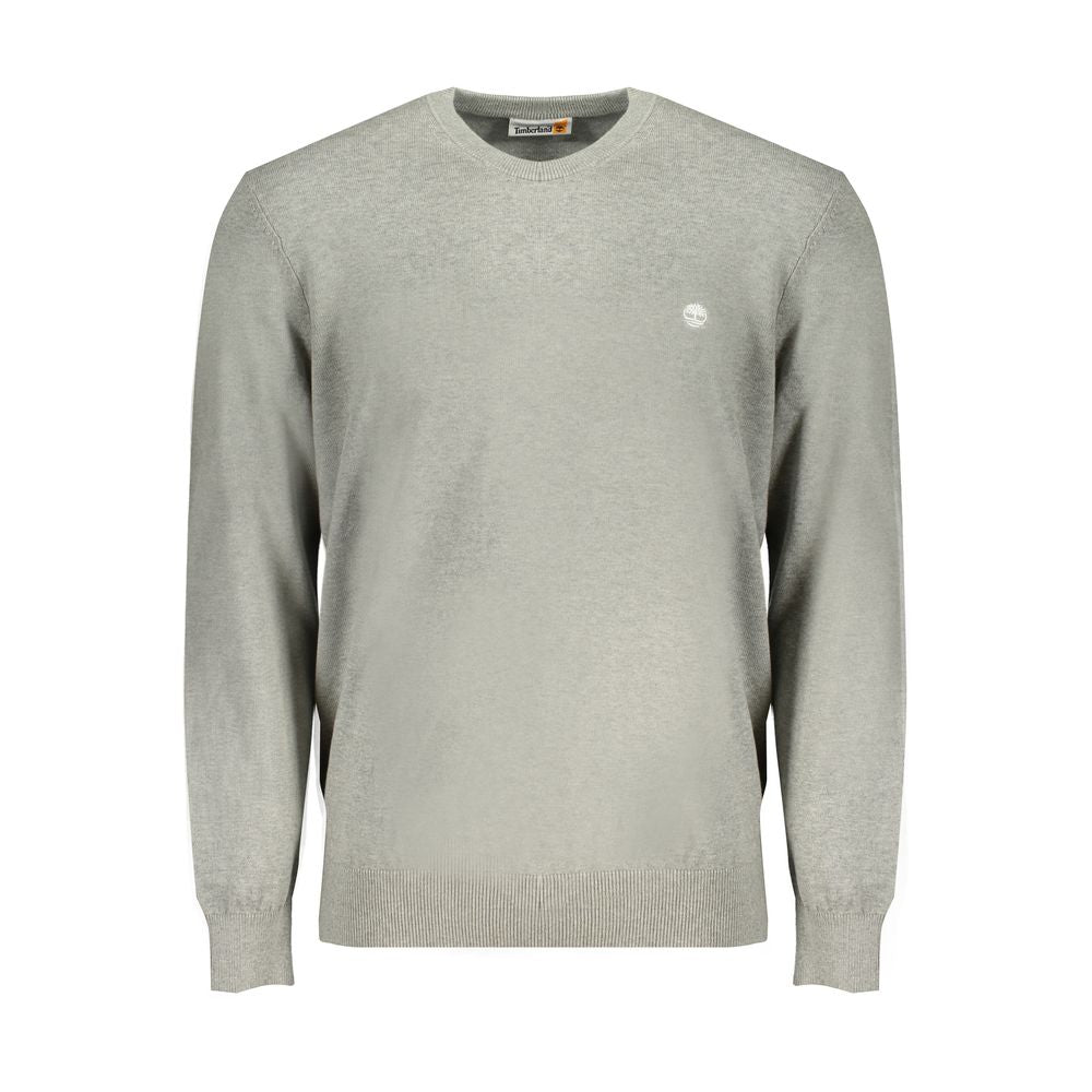 Timberland Gray Cotton Sweater TI-31610-XXL