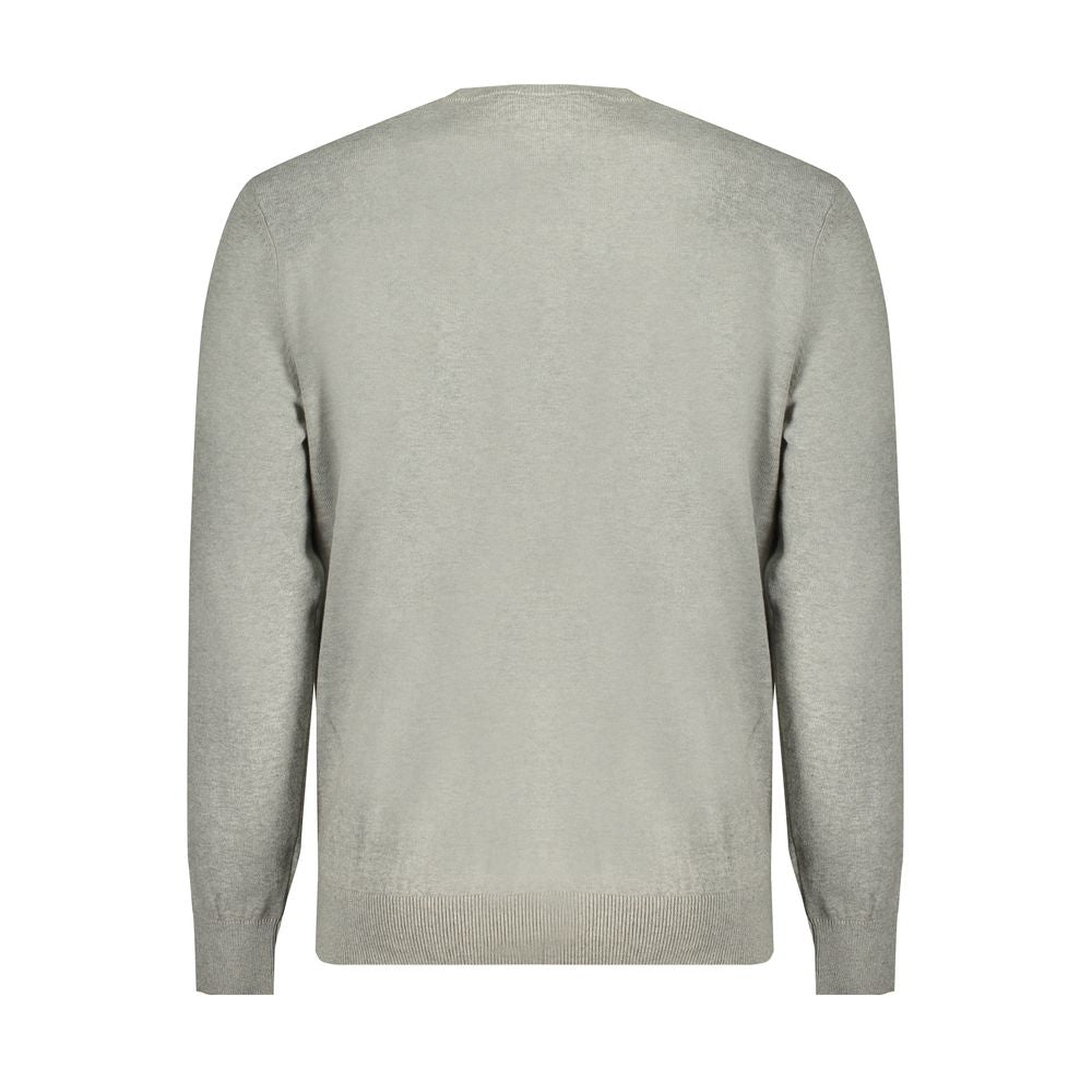 Timberland Gray Cotton Sweater TI-31610-XXL