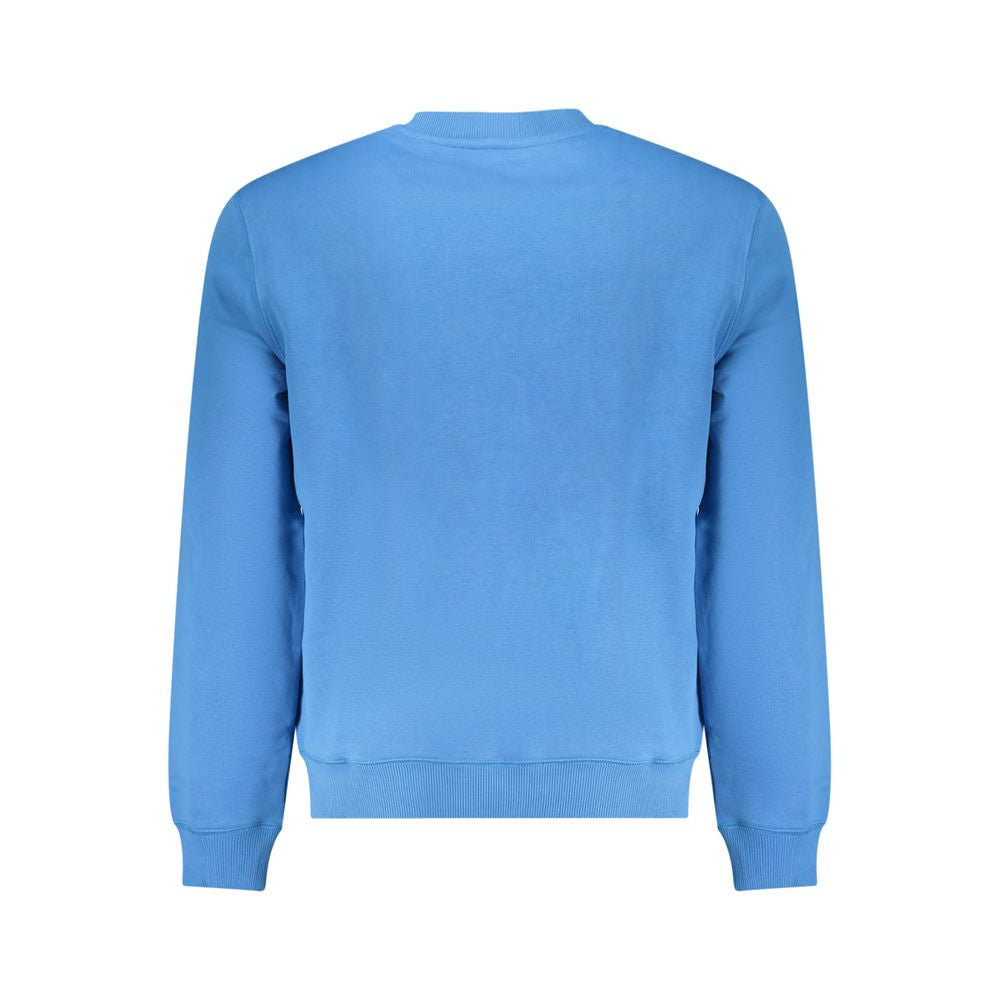 Napapijri Light Blue Cotton Men Sweater NA-32148-XXL