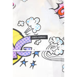 Dolce & Gabbana White Cartoon Print Cotton Men Pajama Set Sleepwear KOS2281-37