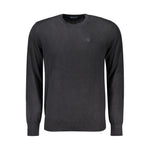 North Sails Black Cotton Men Sweater NO-32951-S
