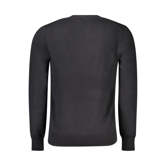 North Sails Black Cotton Men Sweater NO-32951-S