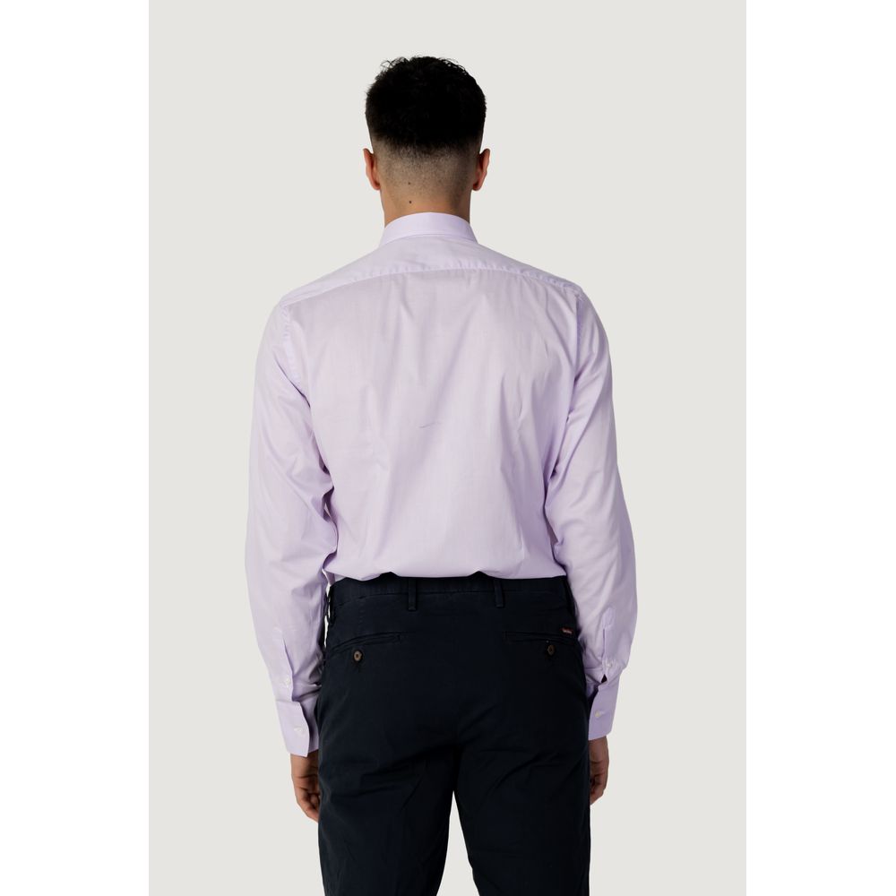 Liu Jo Purple Cotton Dress Shirt