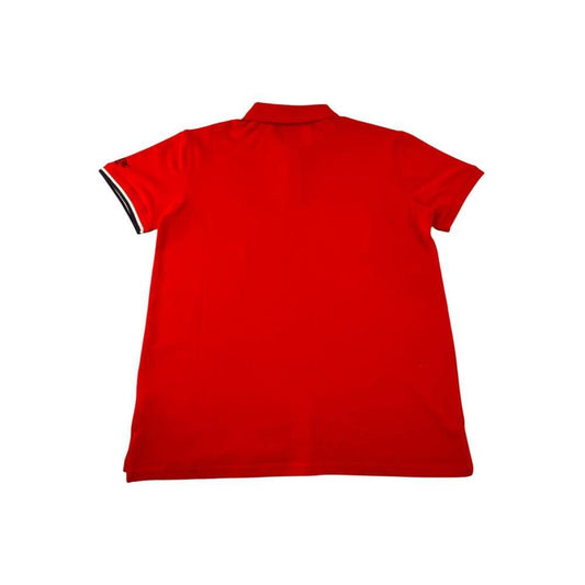 Iceberg Red Cotton Men Polo Shirt IC-24793-S