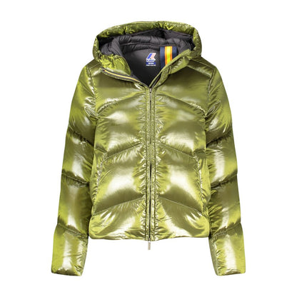 K-WAY Green Polyamide Jackets & Coat