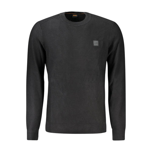 Hugo Boss Black Cotton Men Sweater BO-33106-XXL