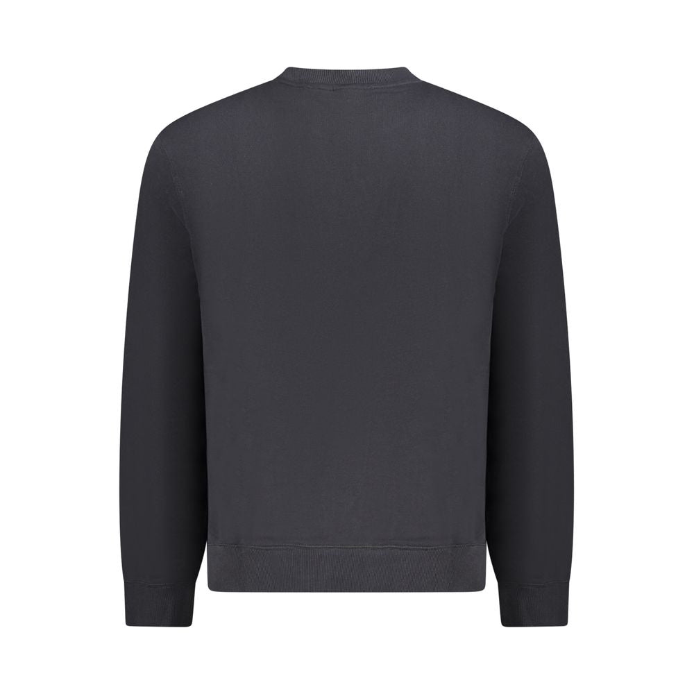 Napapijri Black Cotton Men Sweater NA-35688-S