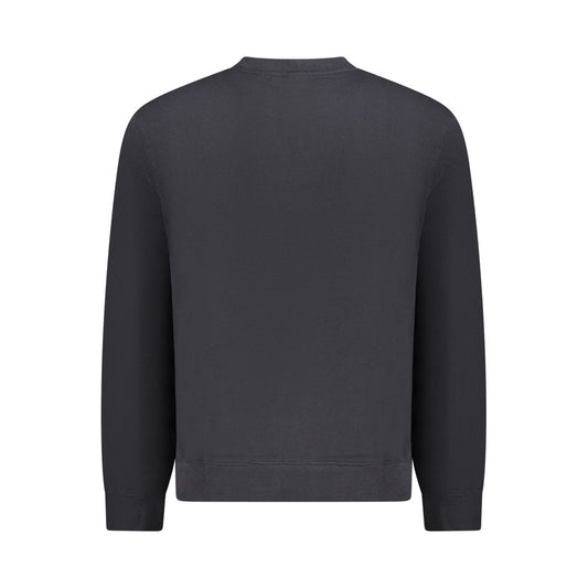 Napapijri Black Cotton Men Sweater NA-35688-S